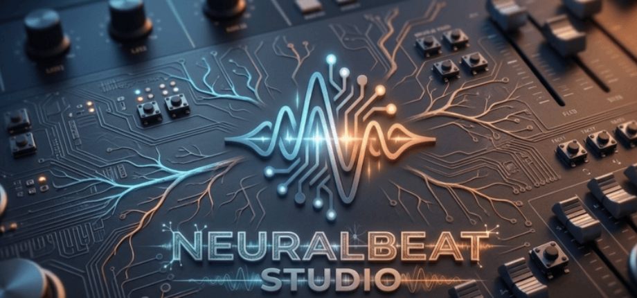 NeuralBeat Studio hardware aesthetic