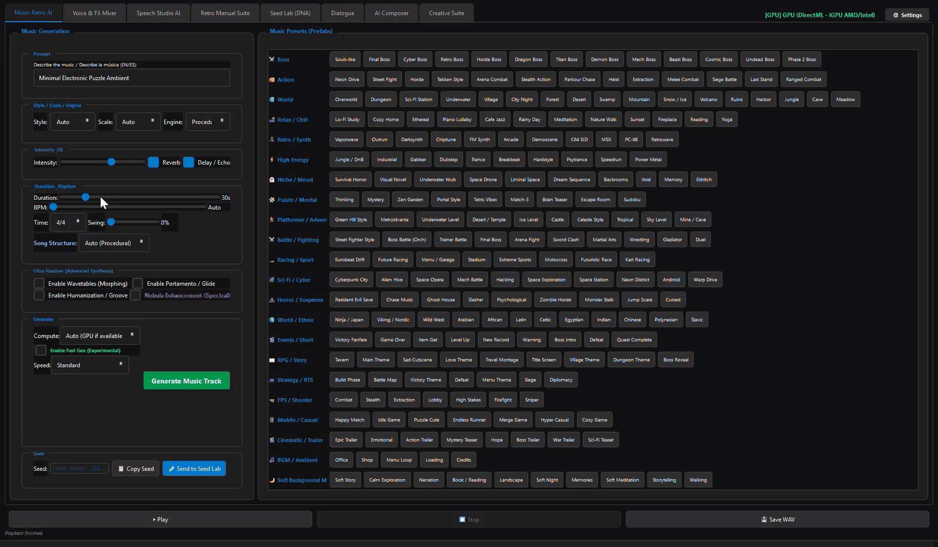 Retro Music AI